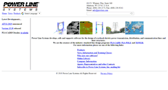 Desktop Screenshot of powline.com